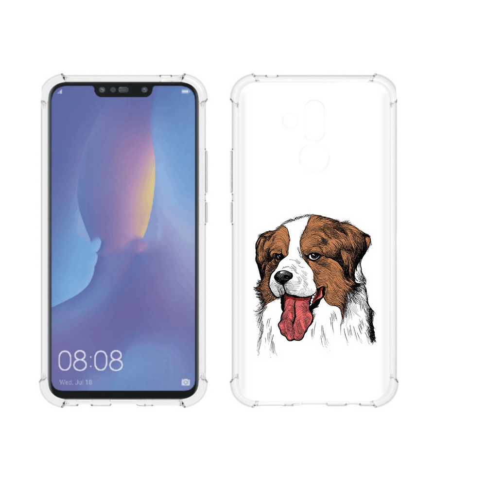

Чехол MyPads Tocco для Huawei Mate 20 Lite бетховен (PT117828.66.230), Прозрачный, Tocco