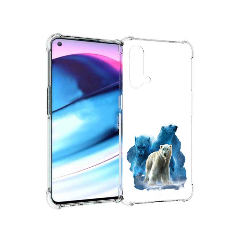 

Чехол MyPads Tocco для OnePlus Nord CE 5G полярный медведь (PT227196.126.549), Tocco