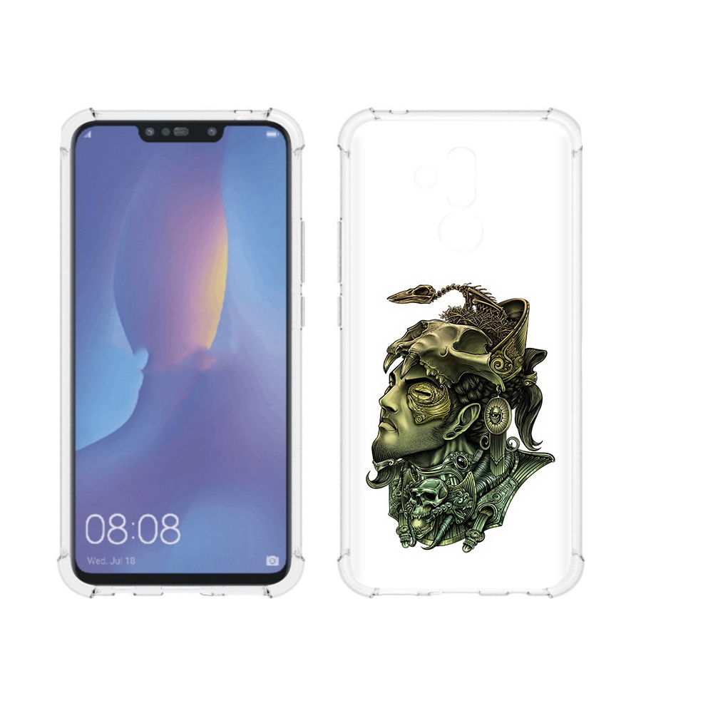 

Чехол MyPads Tocco для Huawei Mate 20 Lite бронзовый воин (PT117828.66.248), Прозрачный, Tocco