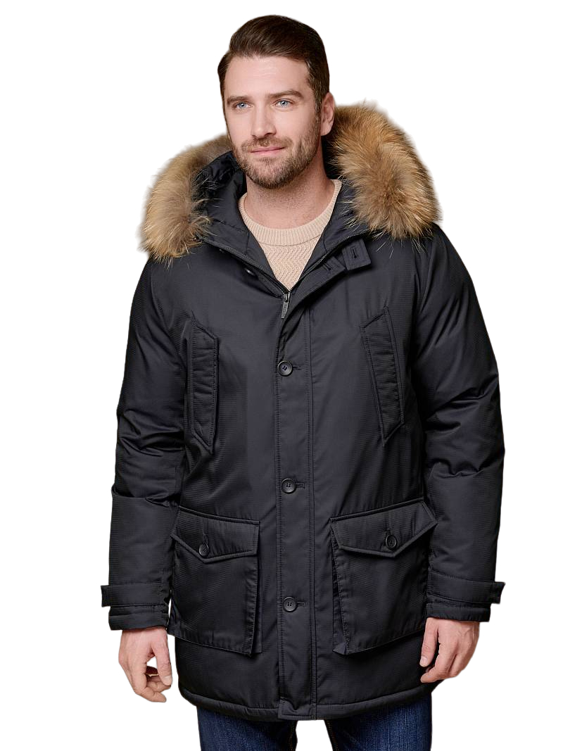

Куртка мужская BAZIONI 4100 Sp M Alyska Twist Blackn черная 52-176 RU, Черный, 4100 SP M