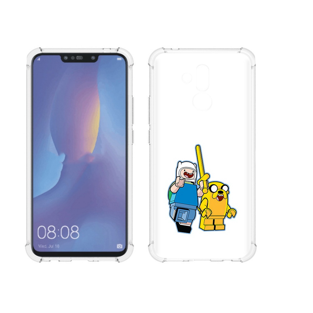 

Чехол MyPads Tocco для Huawei Mate 20 Lite время приключений лего (PT117828.66.274), Прозрачный, Tocco