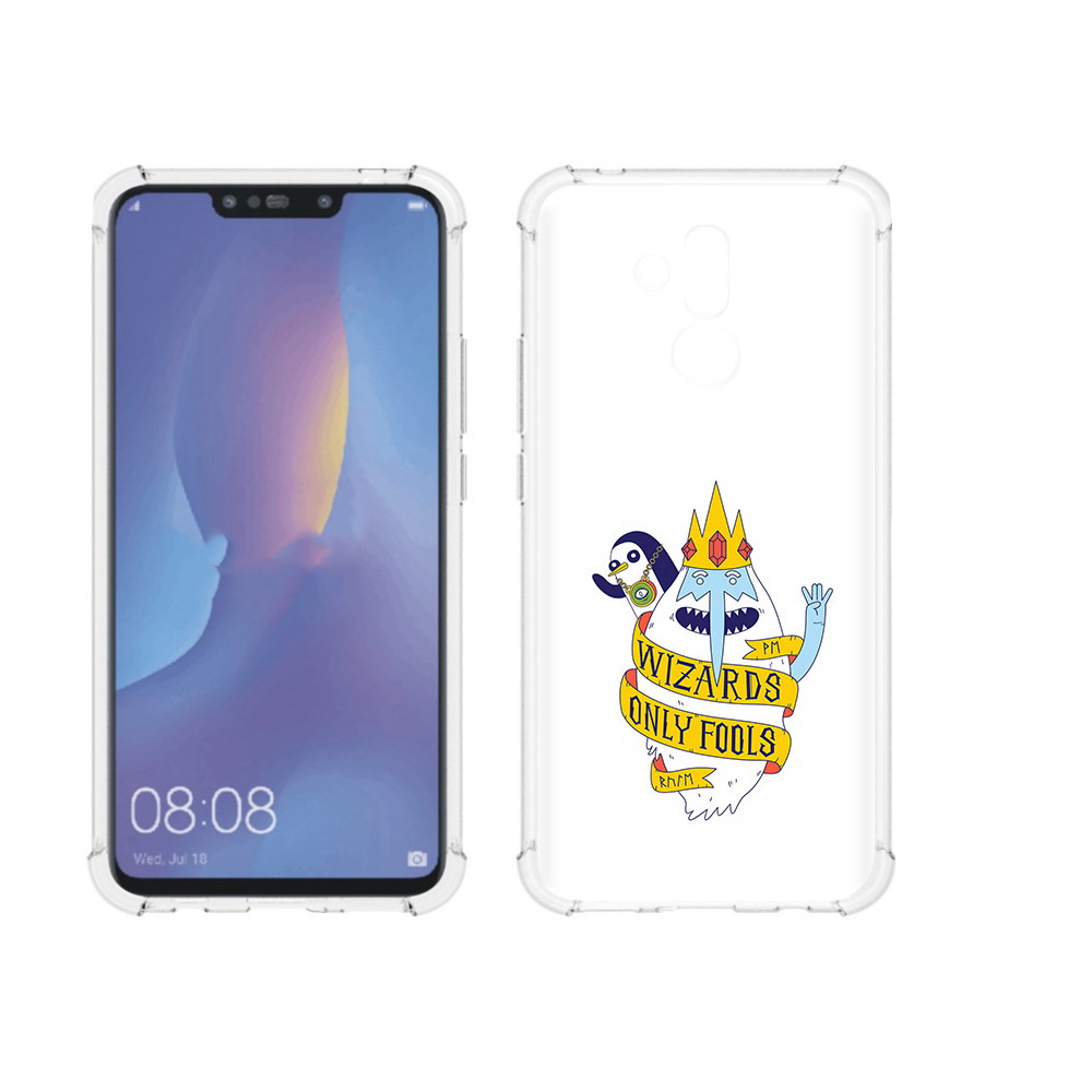 

Чехол MyPads Tocco для Huawei Mate 20 Lite время приключений снежный король, Прозрачный, Tocco