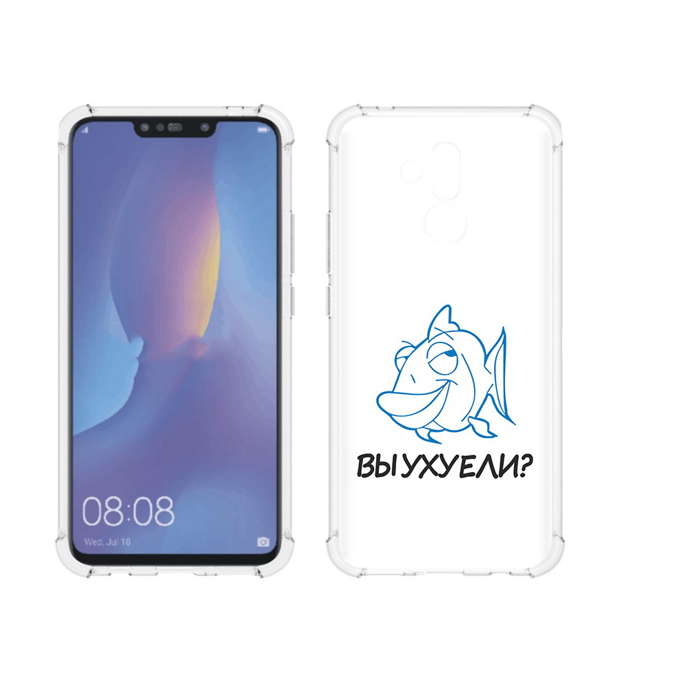 

Чехол MyPads Tocco для Huawei Mate 20 Lite вы ухуели (PT117828.66.282), Прозрачный, Tocco