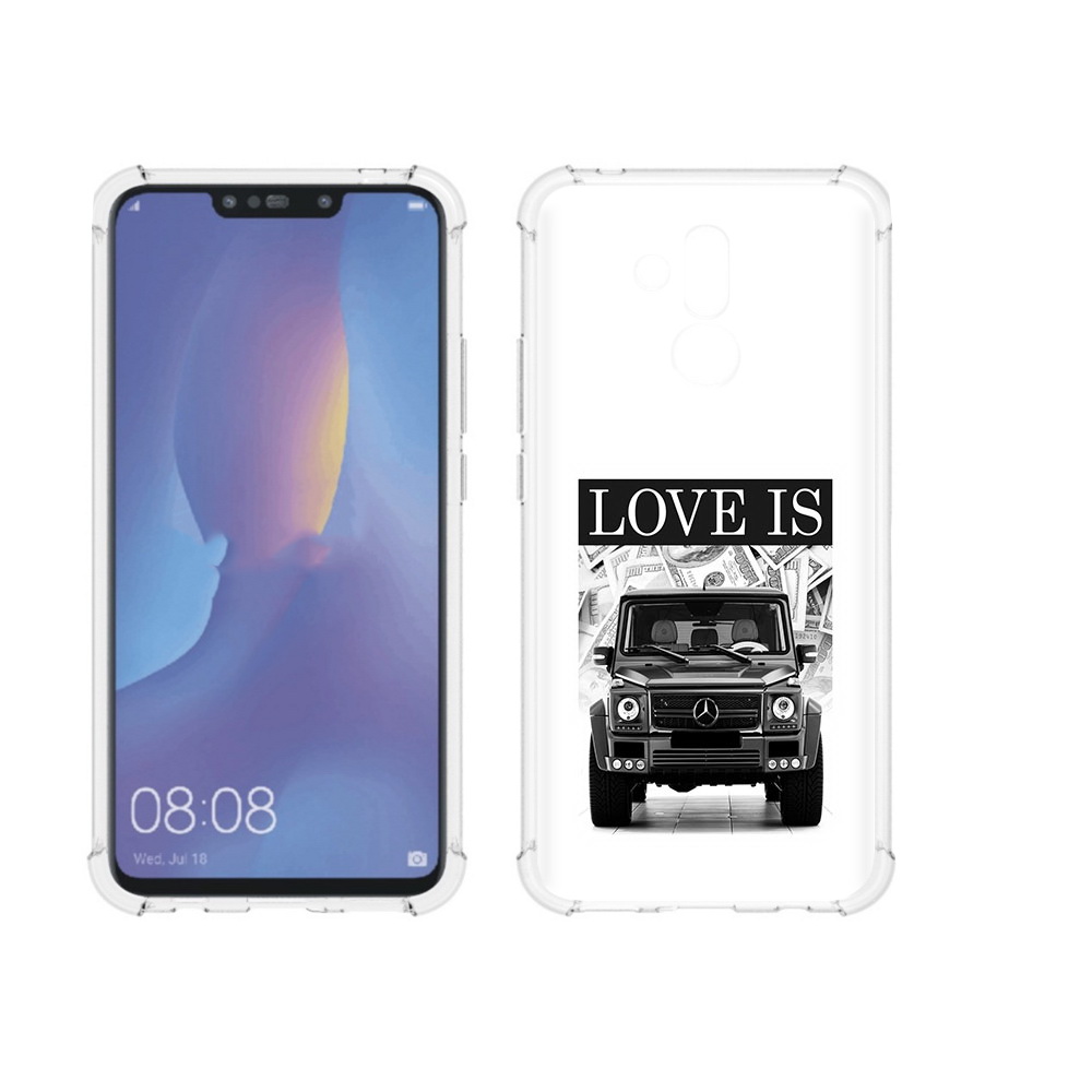 

Чехол MyPads Tocco для Huawei Mate 20 Lite гелик (PT117828.66.285), Прозрачный, Tocco