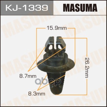 

Клипса Masuma арт. KJ-1339 MASUMA KJ1339
