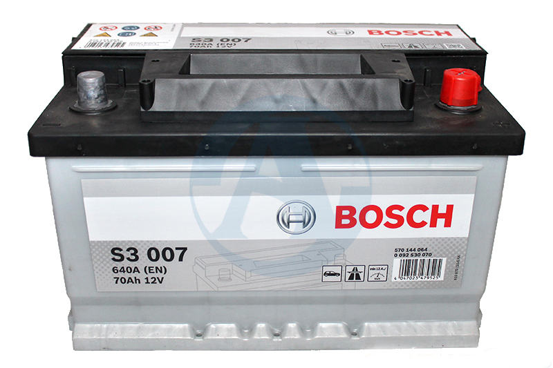 

Аккумуляторная батарея BOSCH 0092S30070 S3 12V 70Ah 640A