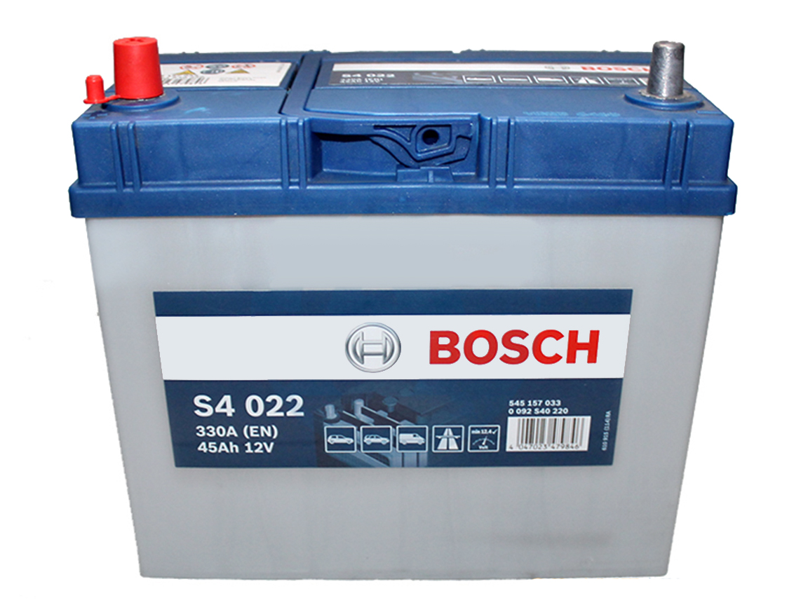 Аккумуляторная батарея BOSCH 0092S40220 S4 12V 45Ah 330A