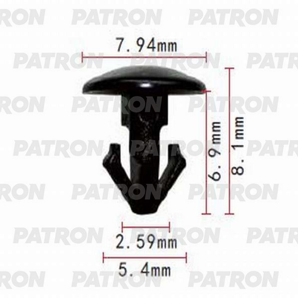 

Клипса Автомобильная PATRON P371101