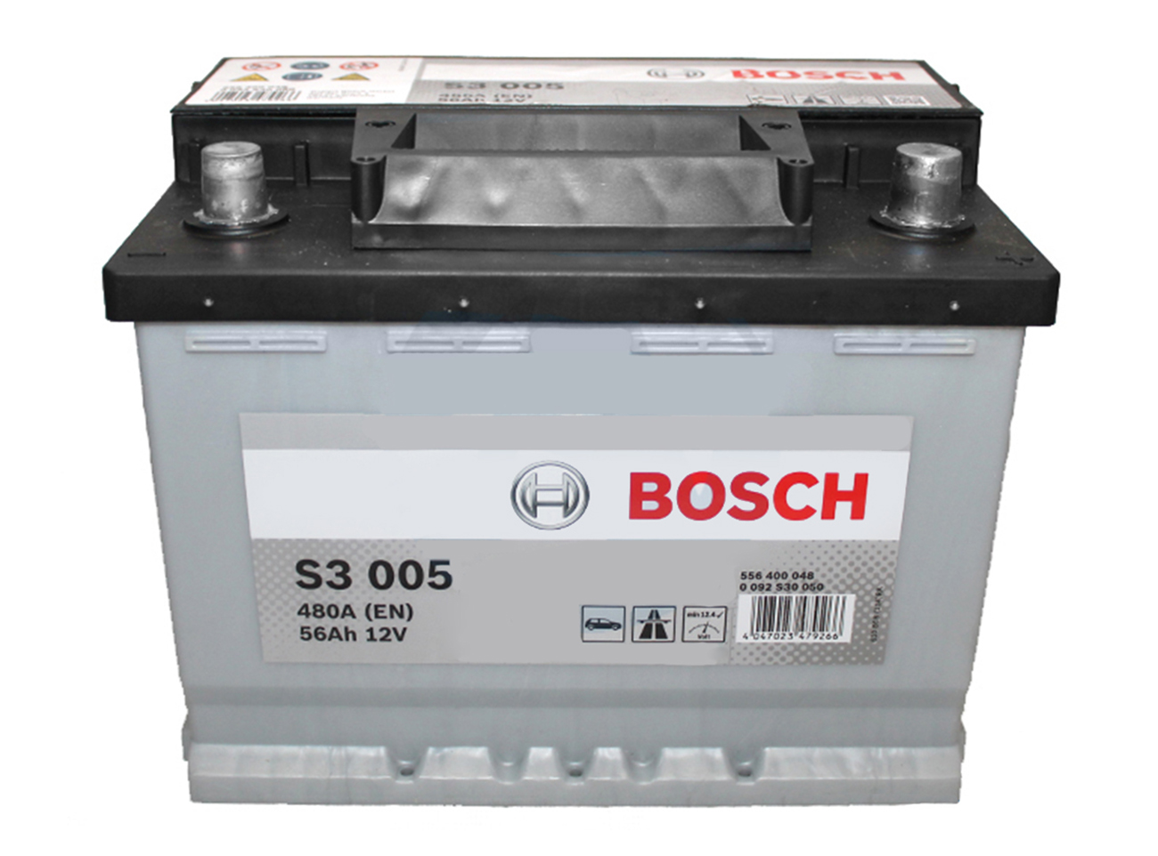 Аккумуляторная батарея BOSCH 0092S30050 S3 12V 56Ah 480A