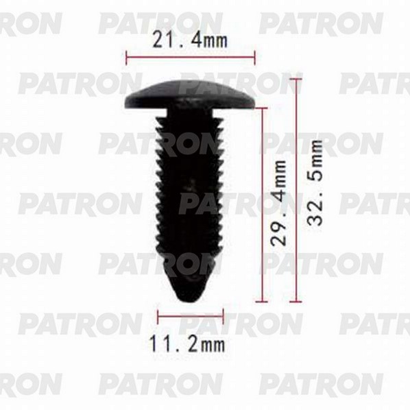 

Клипса Автомобильная PATRON P370668