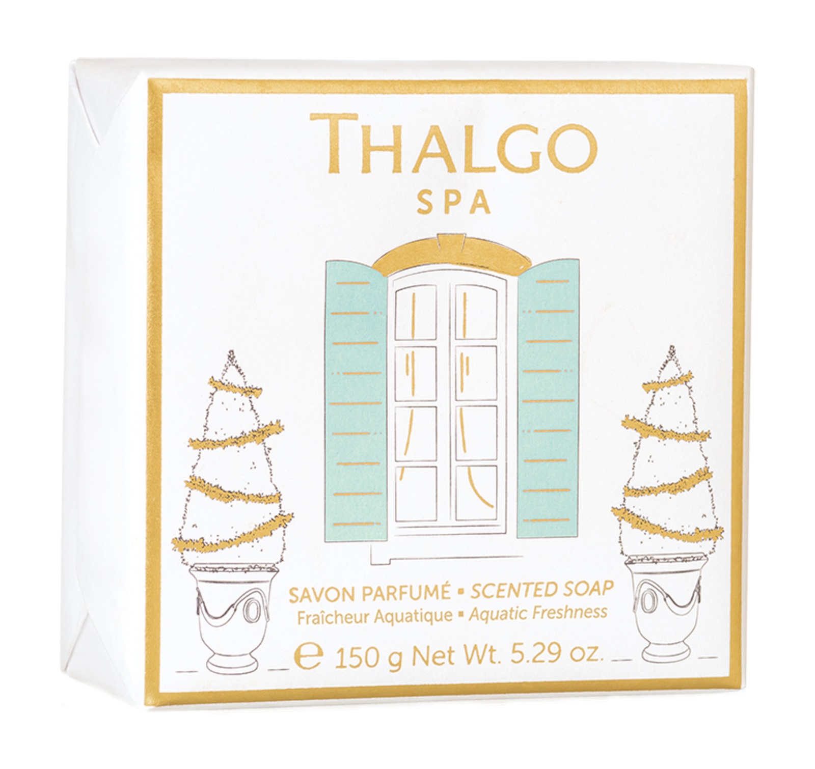 фото Мыло с ароматом свежести воды thalgo scented soap aquatic freshness