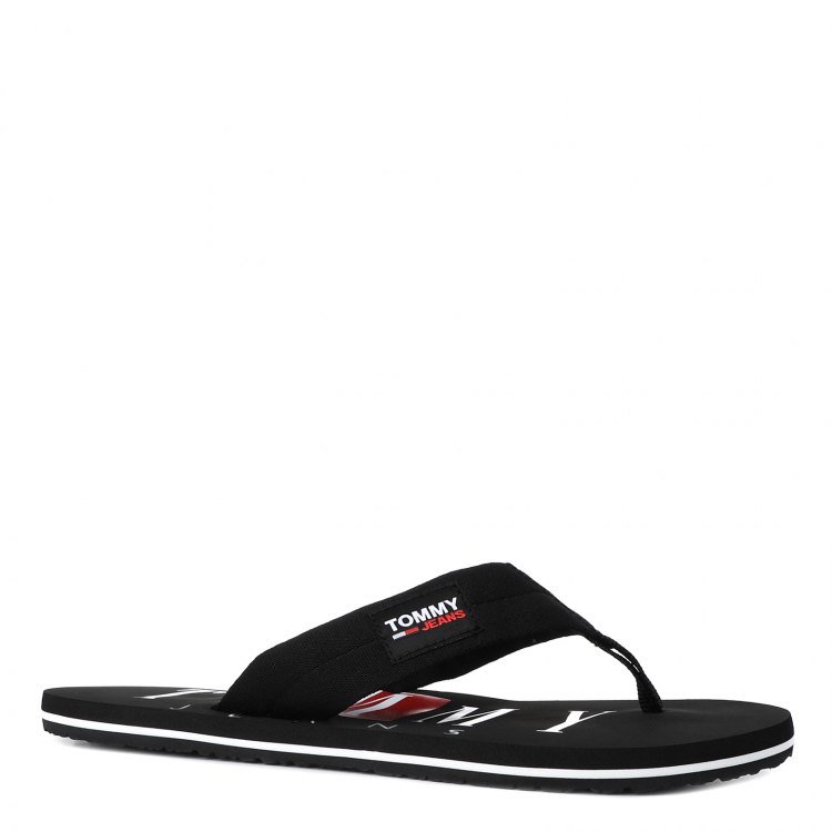 

Сланцы мужские Tommy Jeans EM0EM00691_2519451 черные 43 EU
