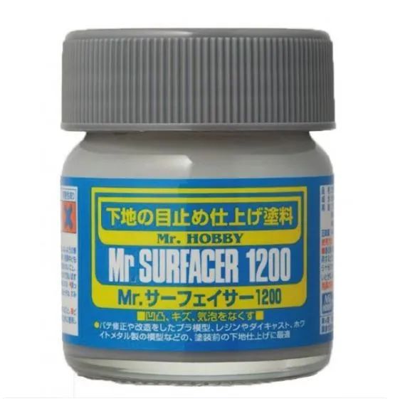 

Грунт-шпатлевка Gunze Sangyo предфинишный 1200 серый 40мл SF-286