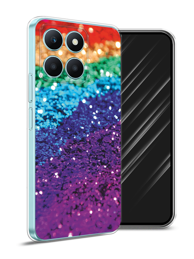 

Чехол Awog на Honor X6A "Блестящая радуга рисунок", Разноцветный, 6122050-1