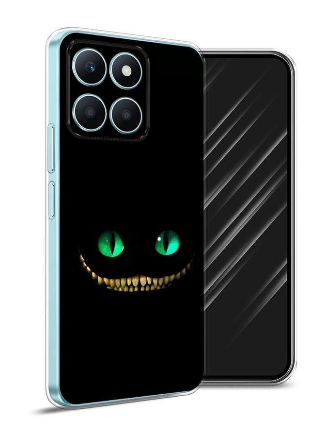 

Чехол Awog на Honor X6A "Зеленоглазый чеширский кот", Черный, 6122050-1