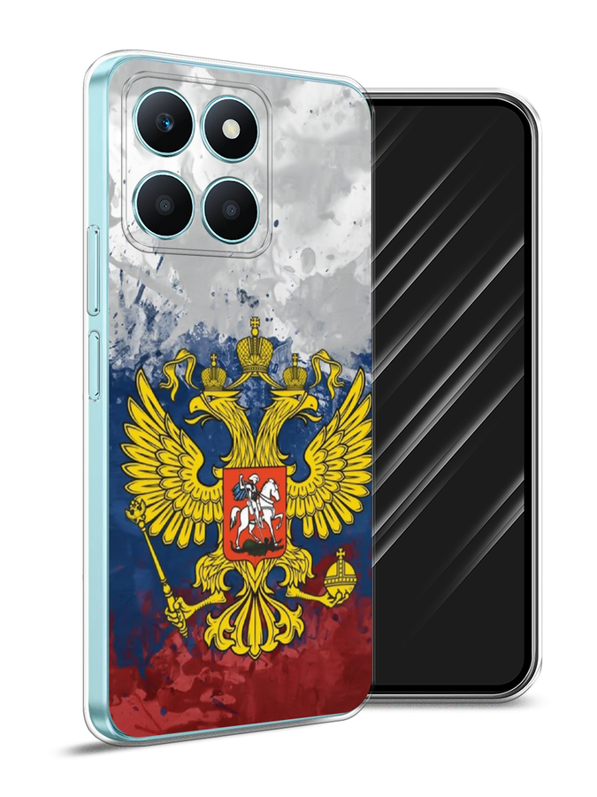 

Чехол Awog на Honor X6A "РФ", Белый;синий;красный, 6122050-1