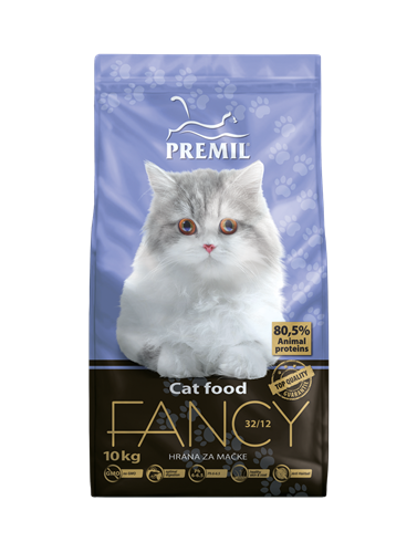 

Сухой корм для кошек PREMIL Fancy полнорационный, 10 кг