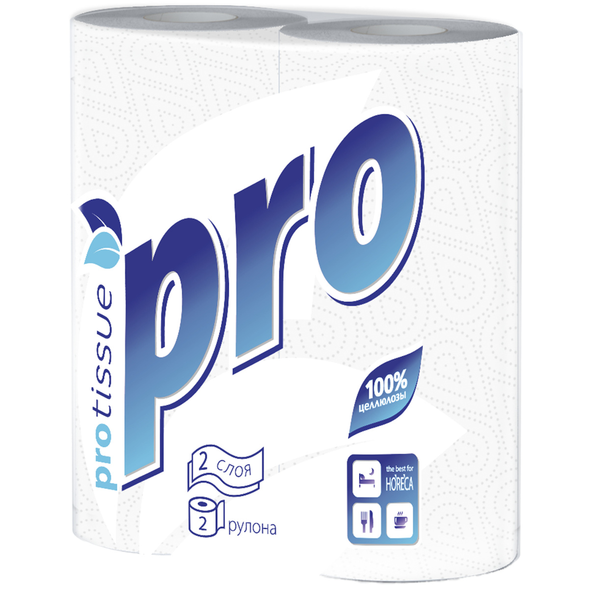 

Полотенце бумажное PROtissue 2-сл 2 рул/уп 24 уп, МЯГКИЙ ЗНАК PRO