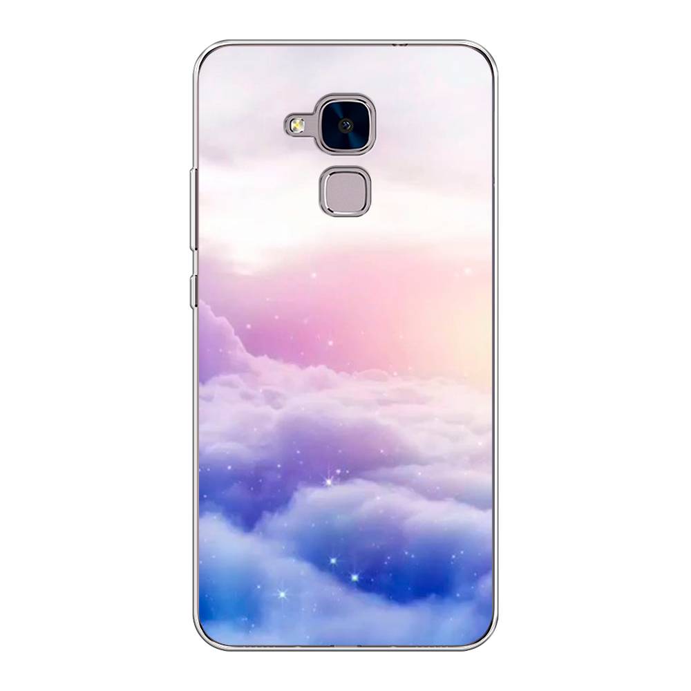

Чехол на Honor 5C "Небеса", Голубой;белый;розовый, 60450-2