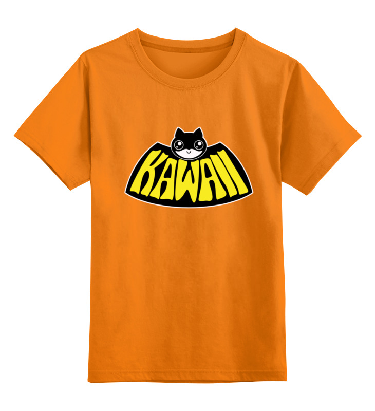 

Футболка детская Printio Kawaii x batman цв. оранжевый р. 104, Kawaii x batman