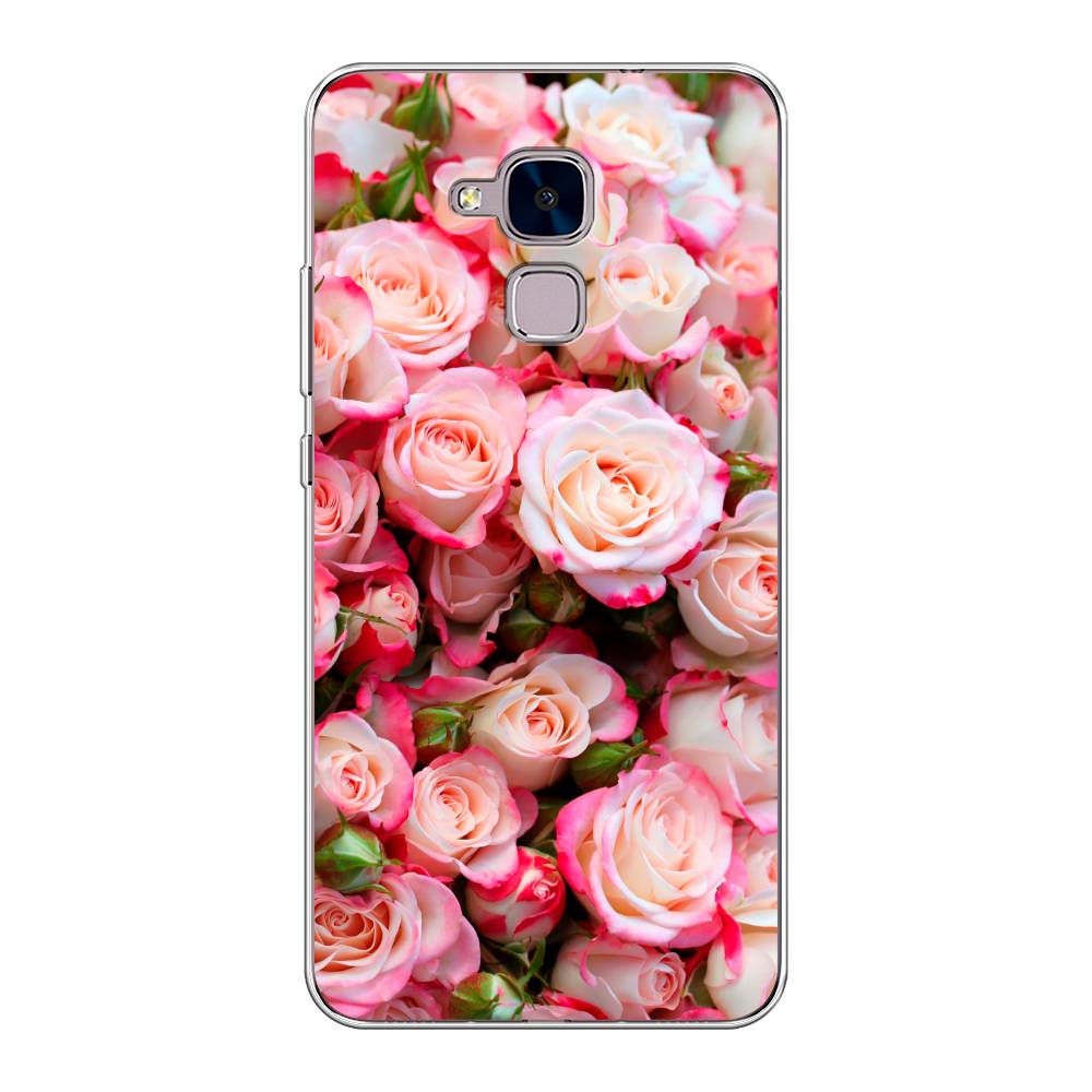 

Чехол на Honor 5C "Много роз", Розовый, 60450-2