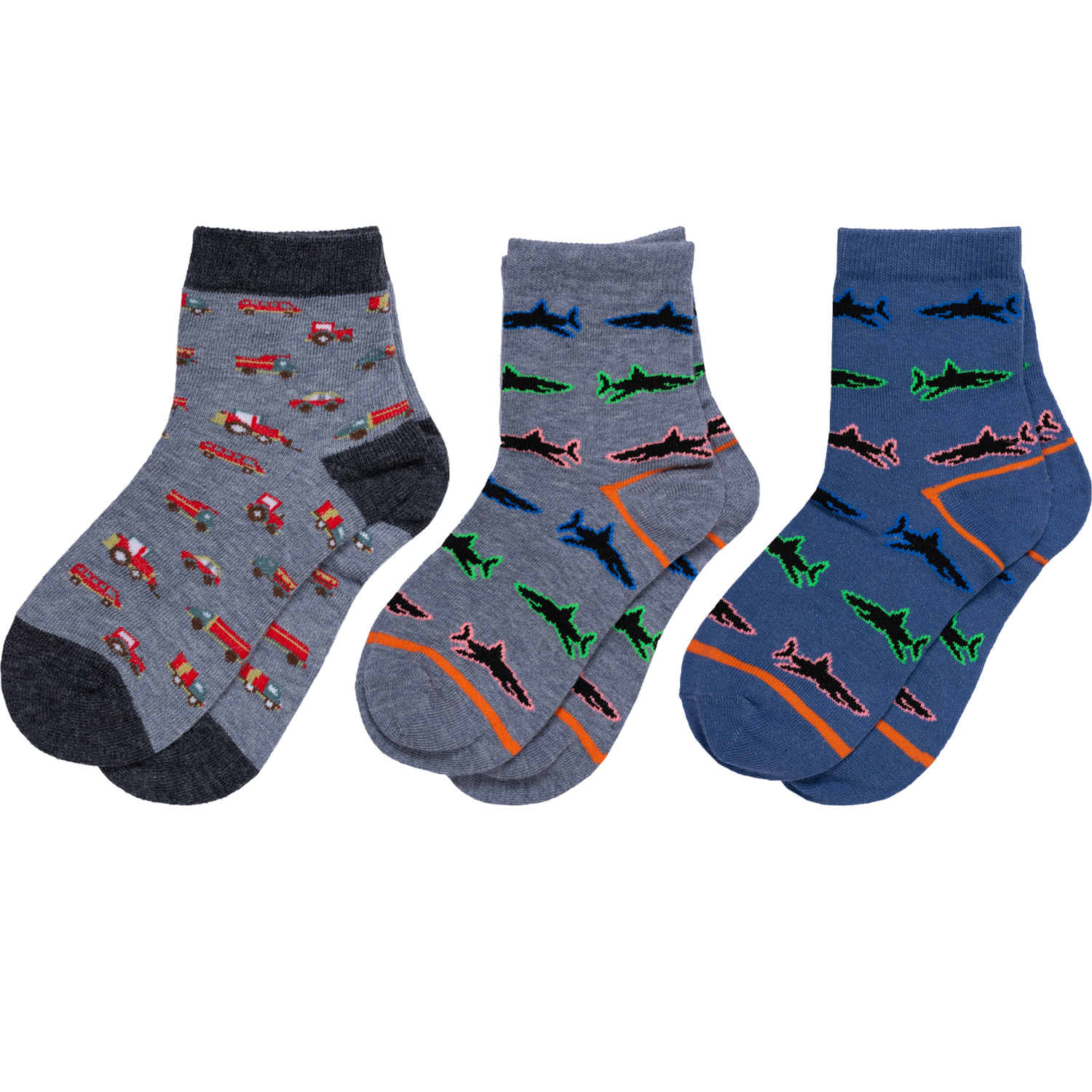 

Носки для мальчиков Красная Ветка 3-С-17Д цв. сер; синий; красный; оранж; зеленый р. 28, Серый;синий;красный;оранжевый;зеленый, 3-С-17Д_16-18_микс18