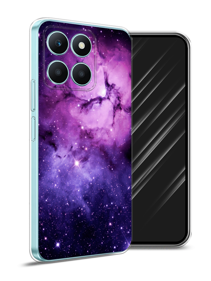 

Чехол Awog на Honor X6A "Космос 18", Фиолетовый;черный;белый, 6122050-1