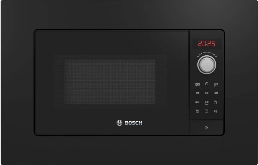 фото Встраиваемая микроволновая печь bosch bel623mb3 черный