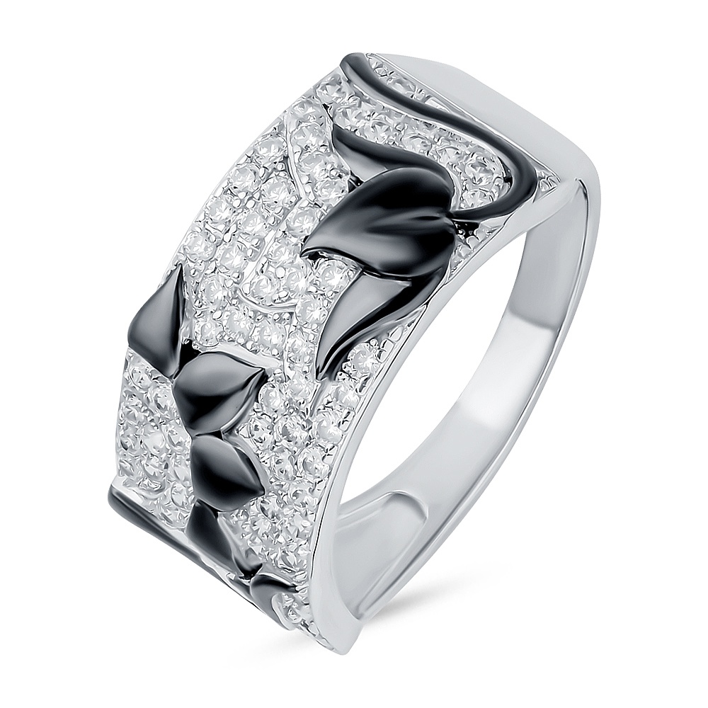 

Кольцо из серебра р. , 585Gold 701011002, фианит, 701011002