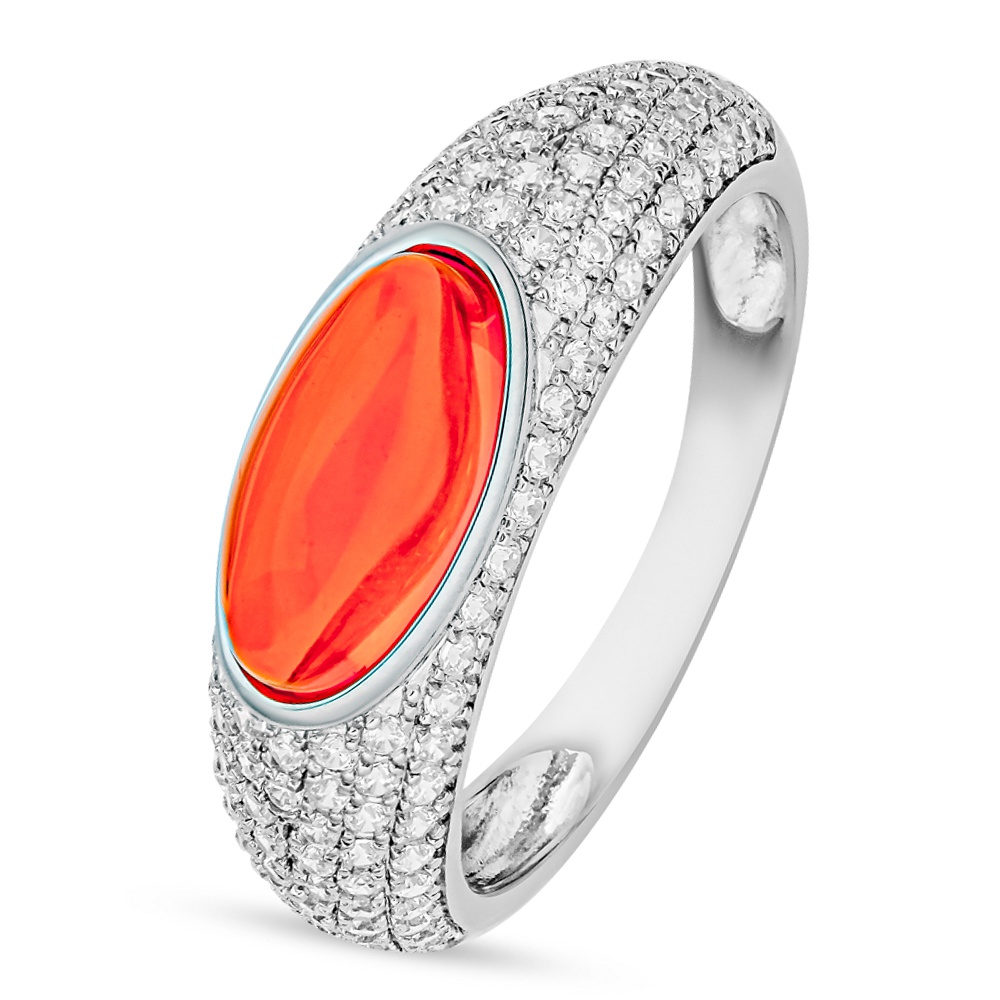 

Кольцо из серебра с фианитом р. , 585Gold 701010985, 701010985