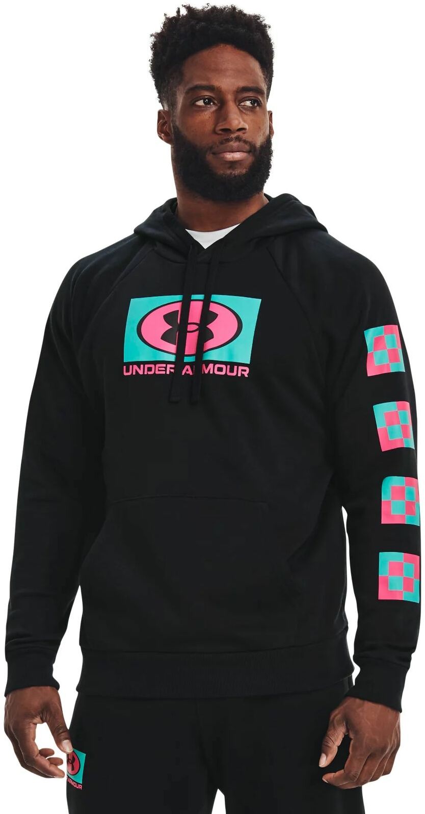 

Худи мужское Under Armour 1366436-001 черное XS, Черный, 1366436-001