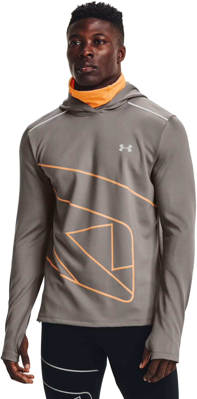 

Толстовка мужская Under Armour 1365672-066 серая 2XL, 1365672-066
