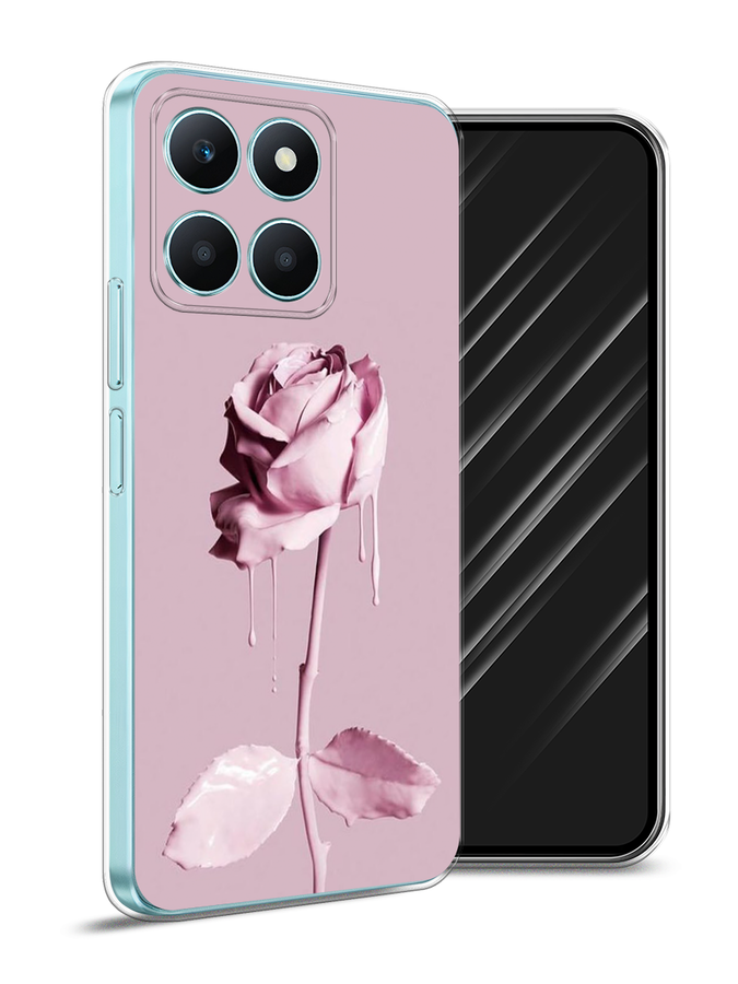 

Чехол Awog на Honor X6A "Роза в краске", Белый;розовый, 6122050-1
