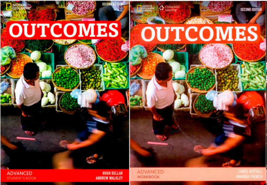 фото Комплект книг outcomes (2nd edition). advanced. students book + workbook national geographic