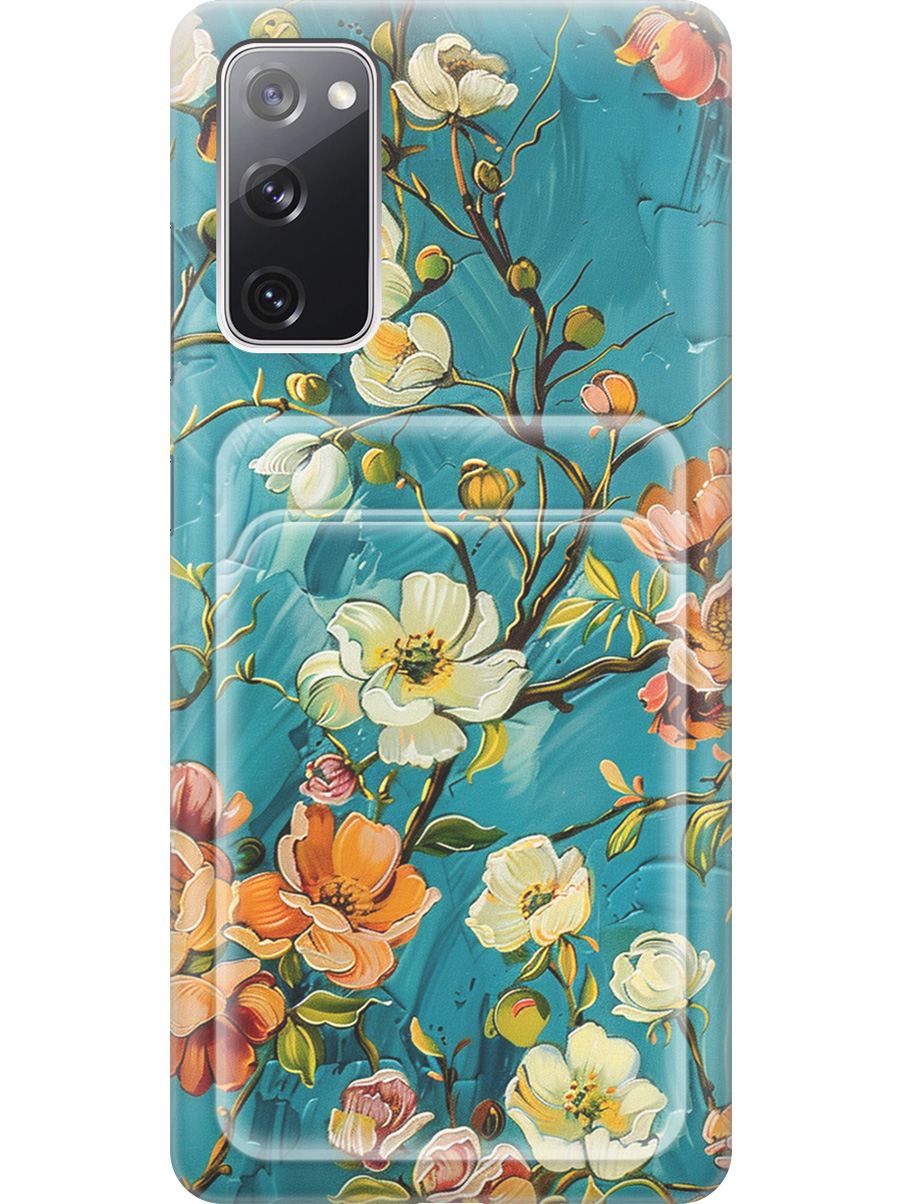 

Силиконовый чехол на Samsung Galaxy S20 FE с принтом 815139, Прозрачный;белый;голубой, 723485423