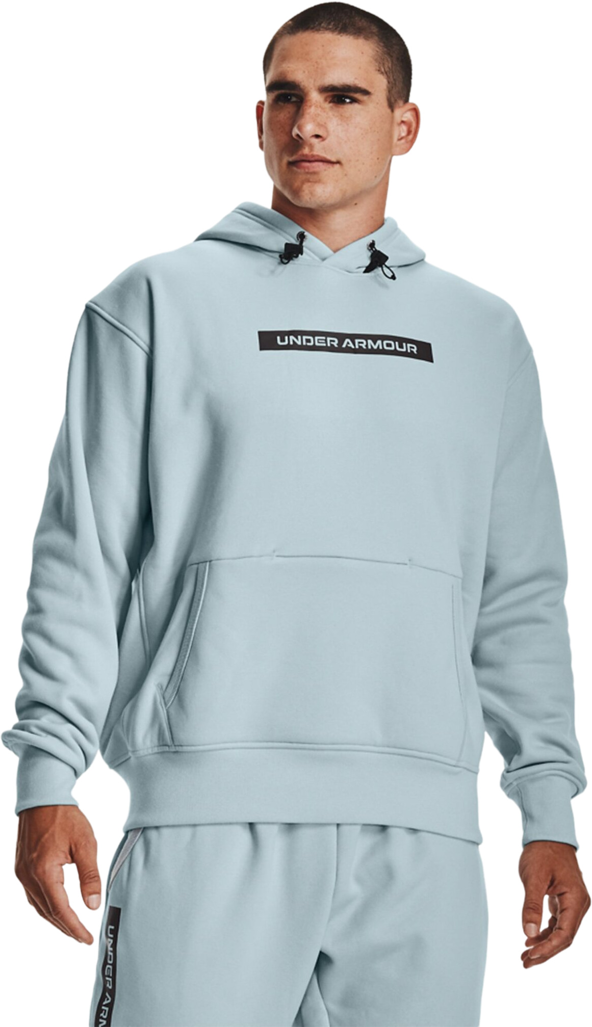 Худи мужское Under Armour 1366438-478 голубое 2XL