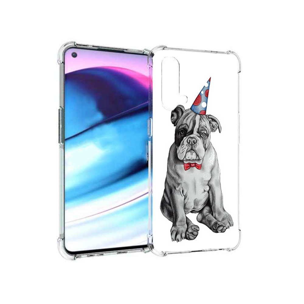 

Чехол MyPads Tocco для OnePlus Nord CE 5G праздничный щенок (PT227196.126.554), Tocco