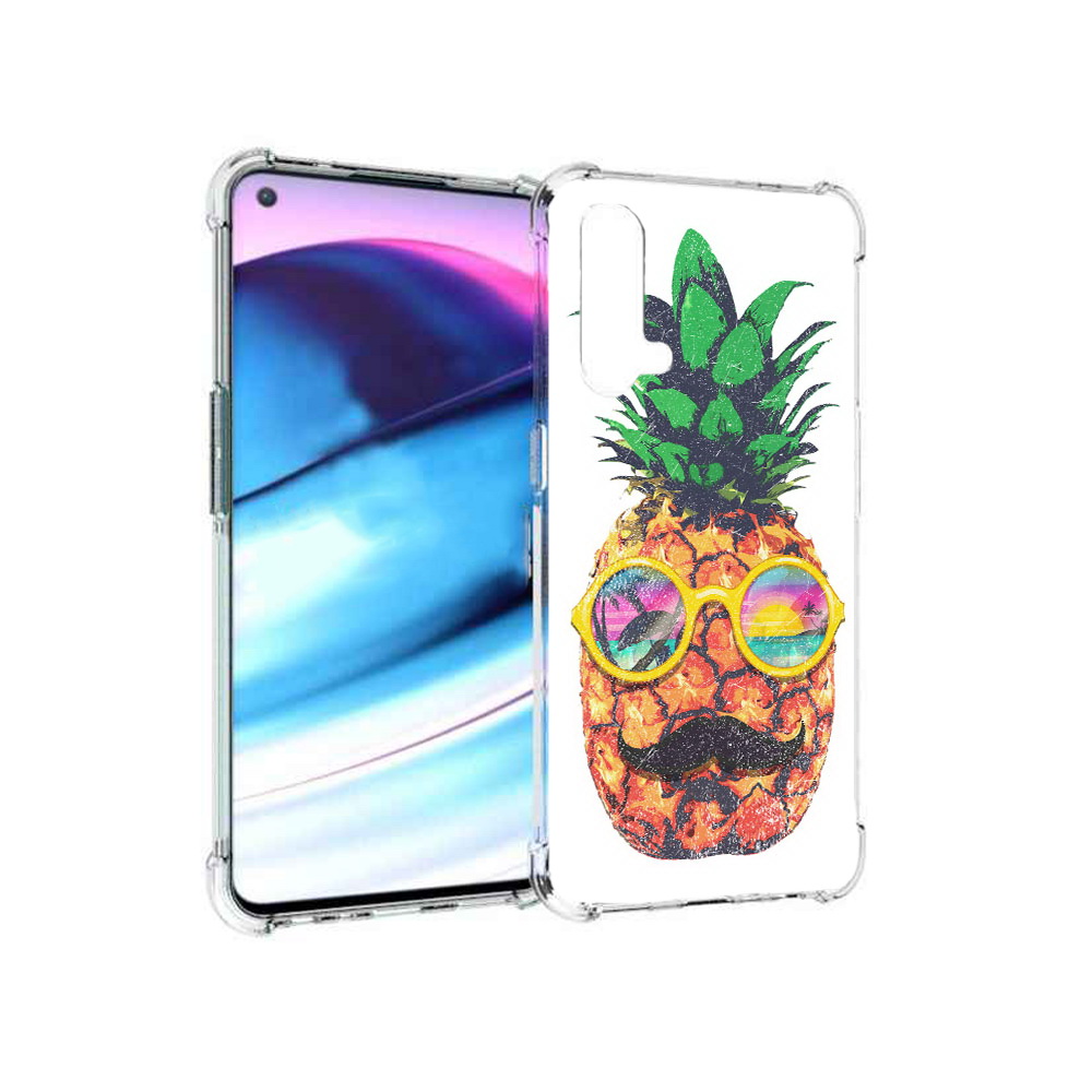 

Чехол MyPads Tocco для OnePlus Nord CE 5G прикольный ананас с лицом (PT227196.126.556), Tocco