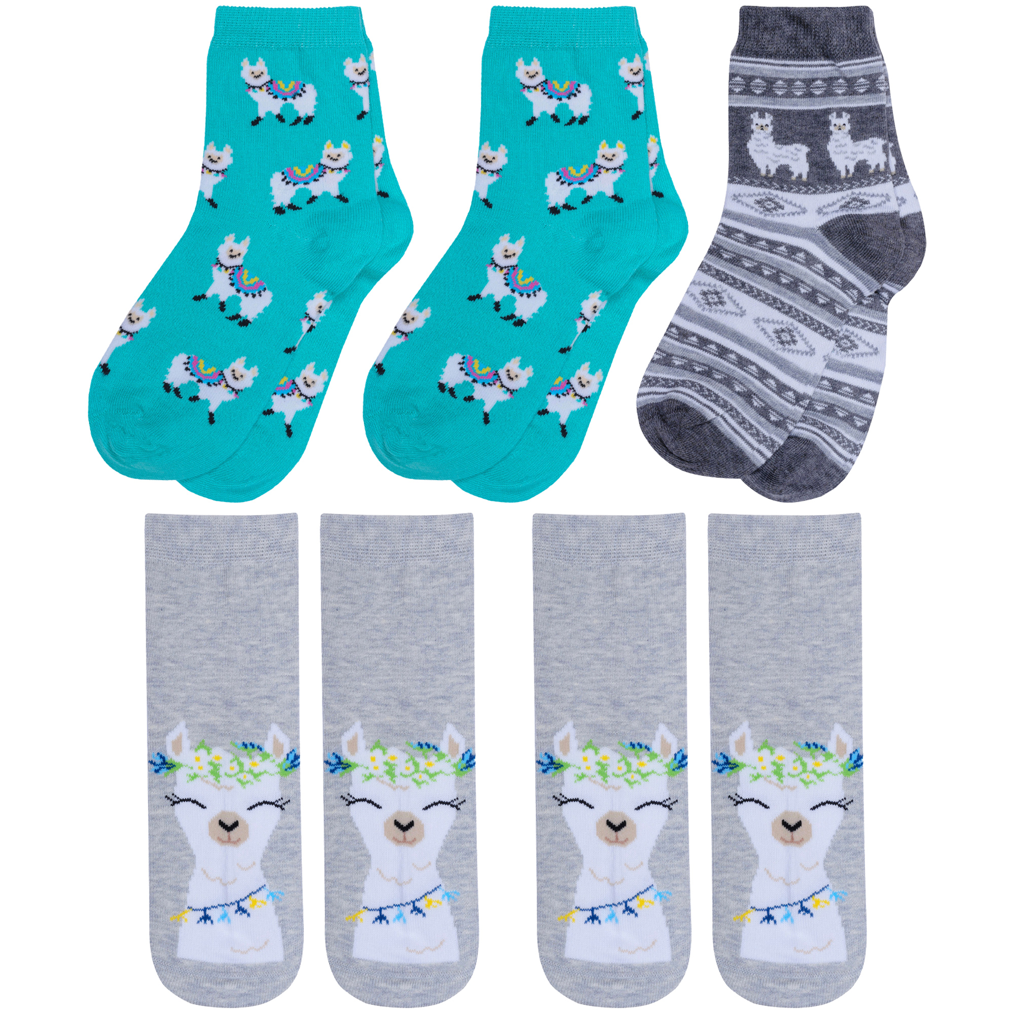 

Носки детские Rusocks 5-Д3-13159, микс 6, 12-14, Бирюзовый;серый, 5-Д3-13159