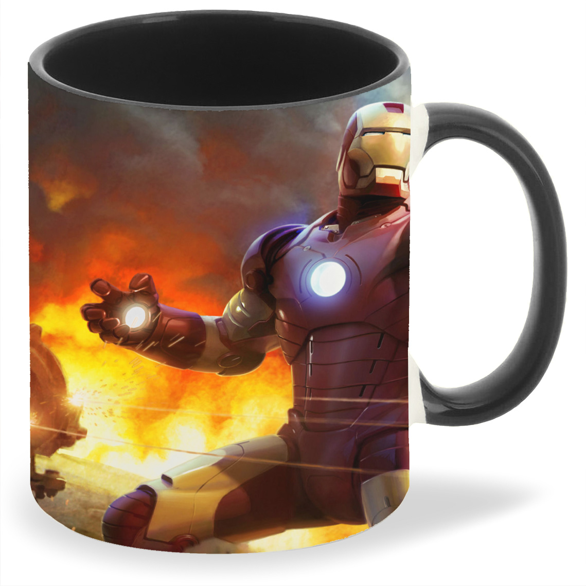 

Кружка CoolPodarok iron man Железный человек Вертолёт, iron man Железный человек Вертолёт