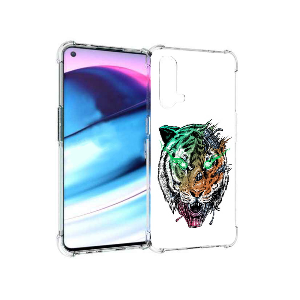 

Чехол MyPads Tocco для OnePlus Nord CE 5G робо-тигр (PT227196.126.584), Tocco