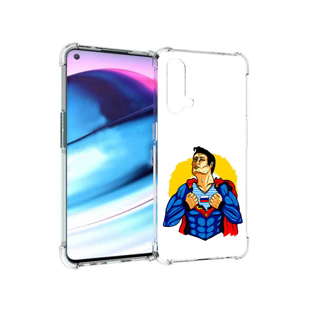 

Чехол MyPads Tocco для OnePlus Nord CE 5G русский супермен (PT227196.126.591), Tocco