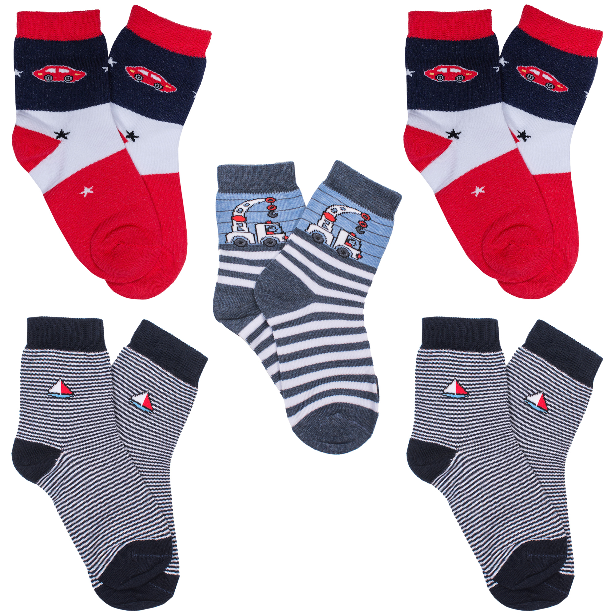 Носки детские Rusocks 5-Д-86, микс 12, 14-16