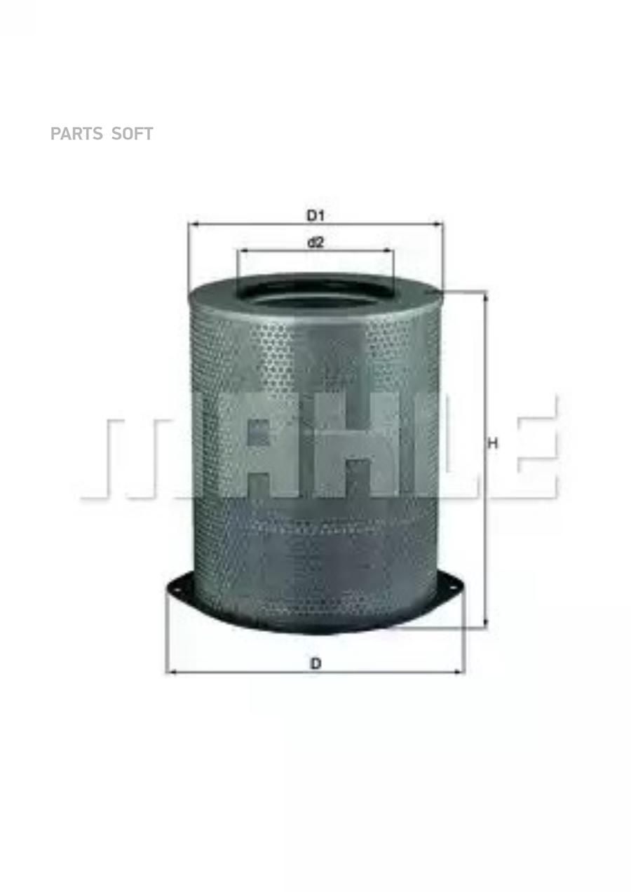 

Фильтр воздушный MAHLE LX832