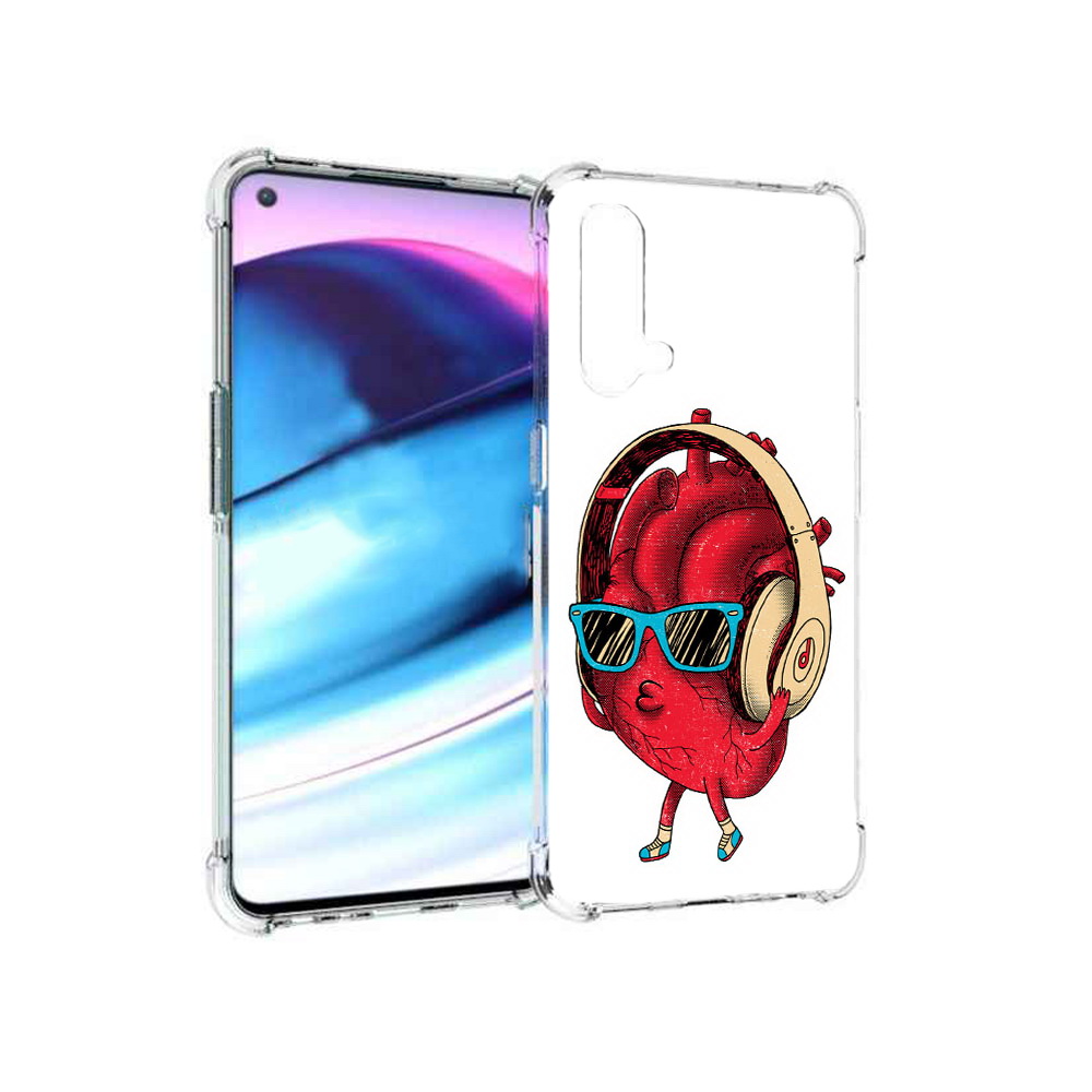 

Чехол MyPads Tocco для OnePlus Nord CE 5G слушай сердце (PT227196.126.609), Tocco