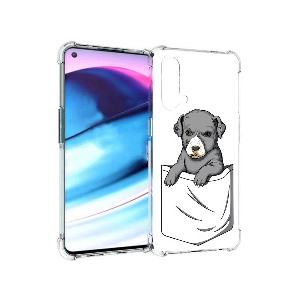 

Чехол MyPads Tocco для OnePlus Nord CE 5G собачка в кармане (PT227196.126.611), Tocco
