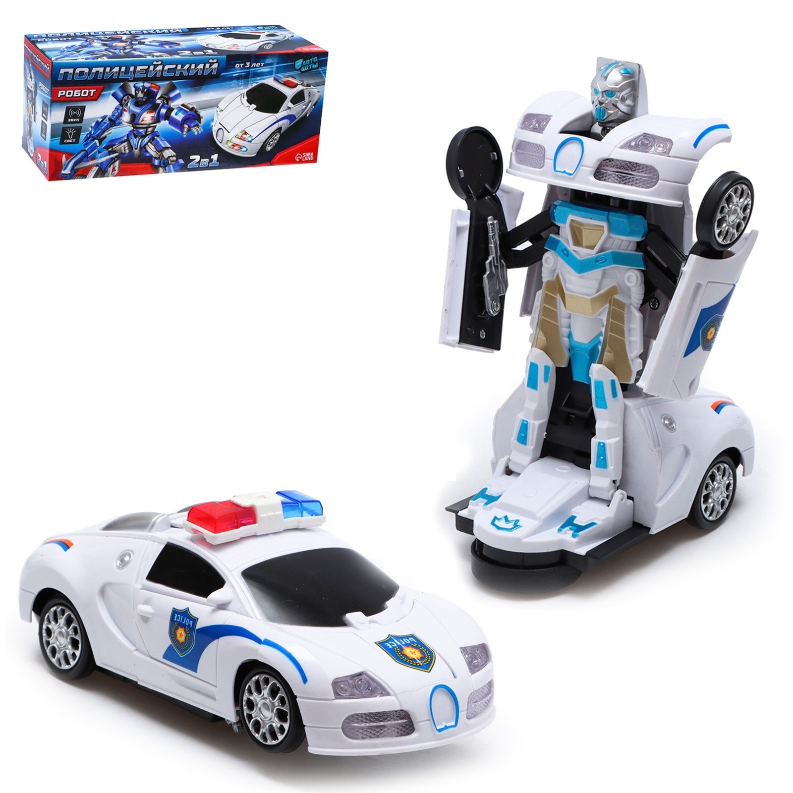 

Робот Dade Toys Полицейский, трансформируется