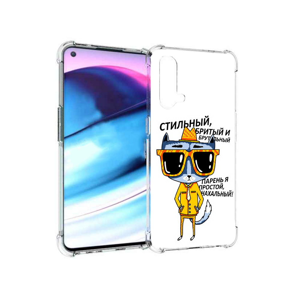 

Чехол MyPads Tocco для OnePlus Nord CE 5G стильный кот (PT227196.126.625), Tocco