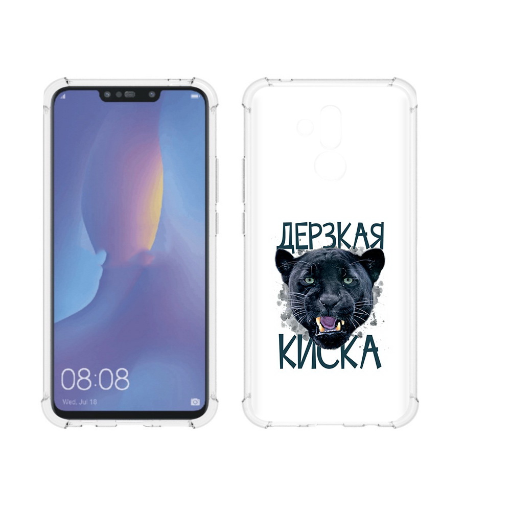 

Чехол MyPads Tocco для Huawei Mate 20 Lite дерзкая киска (PT117828.66.319), Прозрачный, Tocco