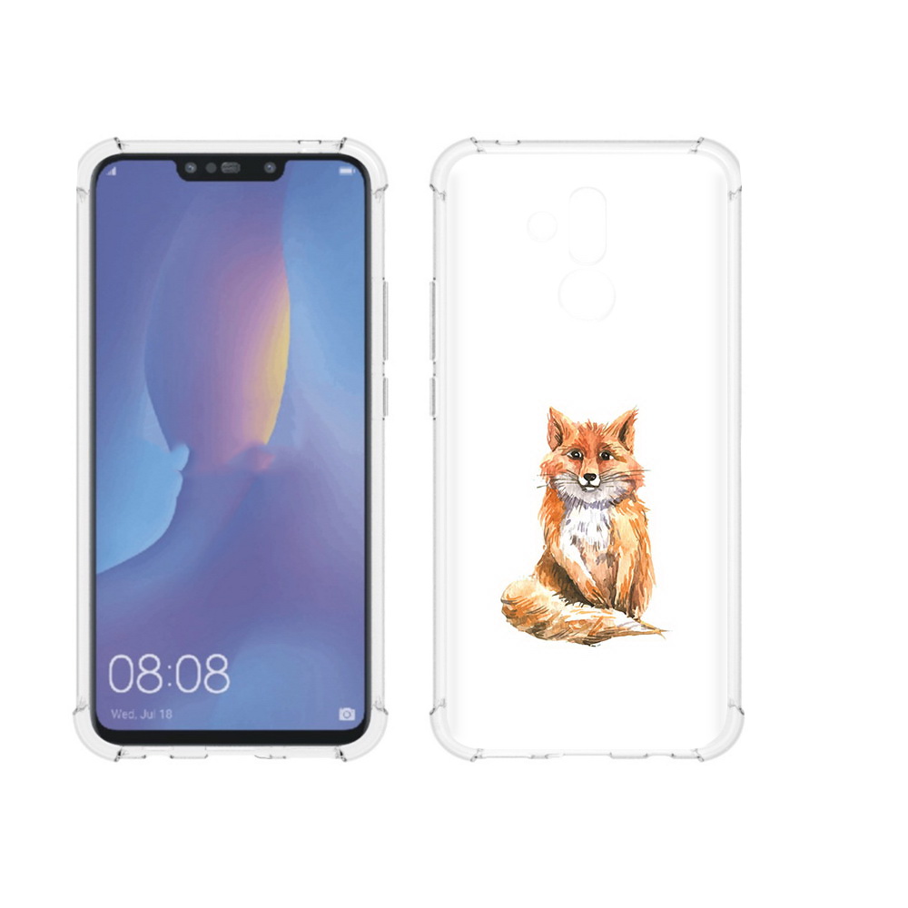 

Чехол MyPads Tocco для Huawei Mate 20 Lite детская лиса (PT117828.66.320), Прозрачный, Tocco